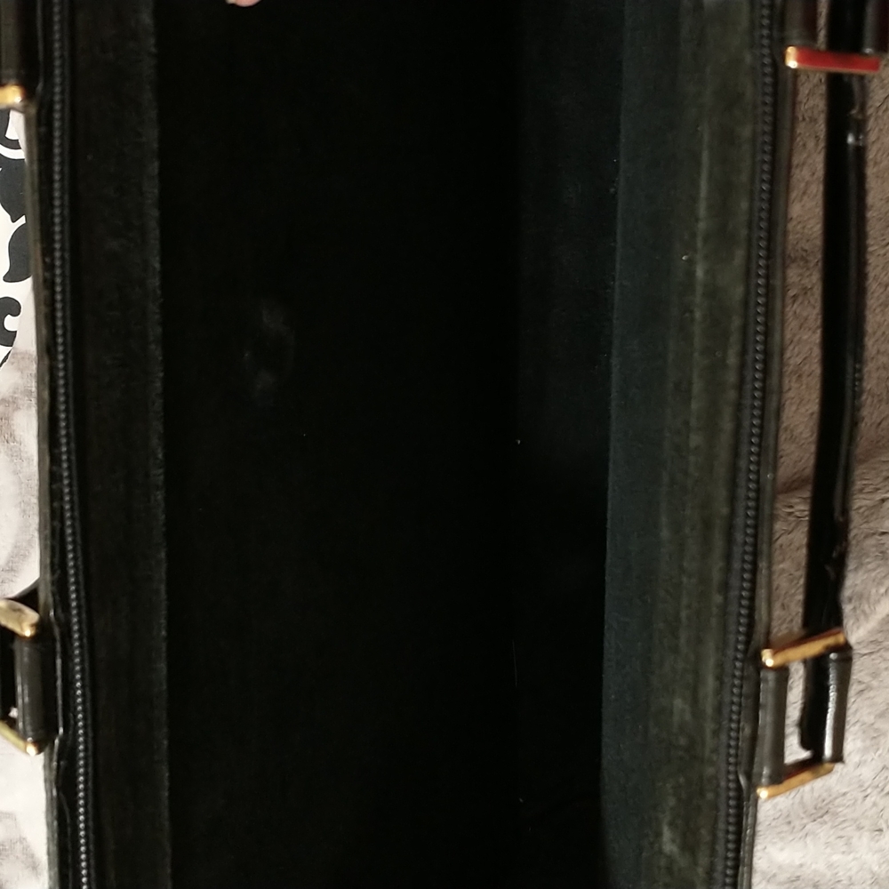Eel briefcase laptop bag and black gently used - Picture 10 of 10